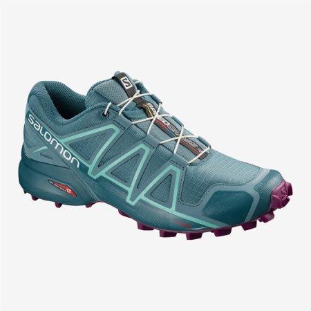 Salomon SPEEDCROSS 4 W Womens Running Shoes Turquoise UK CBEA